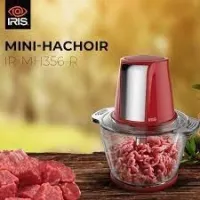 IRIS MINI HACHOIR ROUGE IR-MH356-R