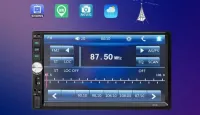 Autoradio tactile 7" bluetooth mp5