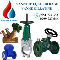 VANNES INDUSTRIELLES TOUT TYPES (VANNE D'EQUILIBRAGE - VANNE GILLATINE ) 