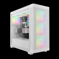 BOITIER GAMDIAS ATHENA M3 WHITE 4 FANS ARGB 