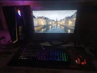 Pc Msi Gaming avec ecran, claver, souris  pc config ryzen 5 5600G 