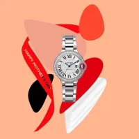 Montre Cartier ballon bleu 