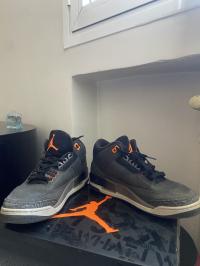 أحذية-رياضية-nike-air-jordan-3-retro-gris-orange-شراقة-الجزائر