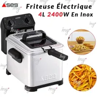Friteuse électrique seb 4 littres 2400w