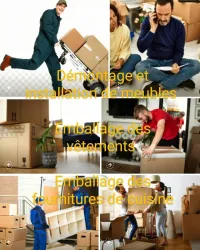 Demenagement. Nos prix sont élevés, mais nos services sont professionnels et garantis 