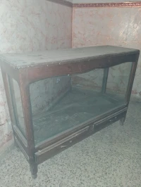 Aquarium avec meuble sur pied verre 10mm
