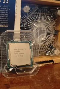  CPU I3 9100F + FAN 0 conteur ventilateur Processeur
