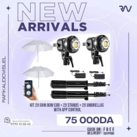 Kit lumière continue GVM 80W COB