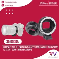 Bague d adaptation Viltrox EF-FE IV adaptateur d objectif canon sur boitier Sony Full Frame .