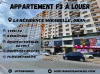 Location Appartement F3 Oran Bir el djir