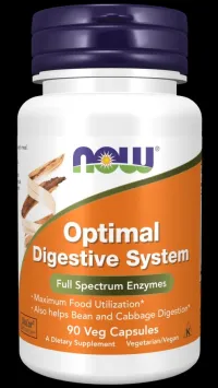 NOW Capsules Végétales Système Digestif Optimal 90 caps