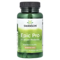 Probiotique Epic Pro, 25 souches 30 milliards d'UFC, 30caps Veggie Caps بروبيوتيك 30مليار 25سلالة 30
