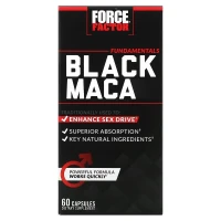 Force Factor, Maca noire, 60 capsules