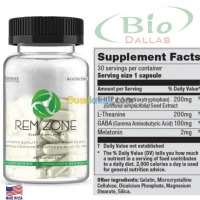 Ultimate Nutrition REM ZONE 30Caps formule révolutionnaire mélatonine théanine GABA 5-HTP