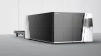 Decoupe Laser Bodor SYSTEME FERME AVEC CABINE ET TABLES DE CHARGEMEMENT ET DECHARGEMENT 