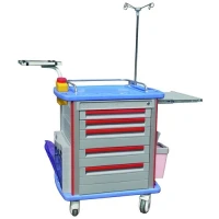 Chariot d'urgence en ABS BS