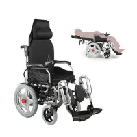 Fauteuil roulant inclinable automatique à dossier haut