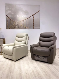 Fauteuil relax inclinable rembourré automatique 