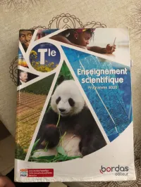 Libre enseignement scientifique terminale 