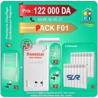 Pack Chaudiere Mural IMMERGAS 24kw Ventouse F1/F2/F3/F4/F5/F6/F7