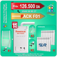 climatiseurs-pack-chaudiere-chauffage-central-avec-radiateurs-et-seche-linge-f1f2f3f4f5f6f7-reghaia-alger-algerie