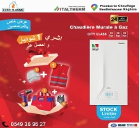 Chaudiere murale a gaz ITALTHERM à ventouse 25/30/35KW Made in italy 