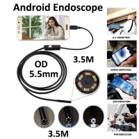 GROS Caméra Endoscopique 3.5 M Cable Rigid - 3 en 1 ( Type-C & Android & PC )