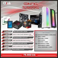  * PROMO CLICK 5600G * RYZEN 5 5600G RAM /16GO 2x 8 3200MHZ CL22 DISQUE 128GO SSD