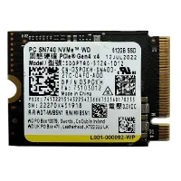 M.2 WD SN740 512GB GEN4 5000/4000MBPS NVME 2280