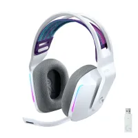CASQUE LOGITECH SANS FIL RGB GAMING G733 WHITE