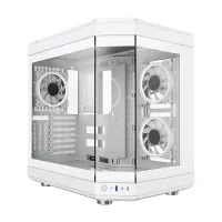 GAMING GAMEMAX HYPER WHITE FISH TANK ATX ARGB WHITE