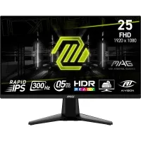 MSI MAG 25 FHD IPS 300HZ 0.5MS HDR 255XF BLACK TVD