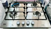cookers-plaque-de-cuisson-encastrable-beko-4-feux-inox-noir-bordj-el-bahri-alger-algeria