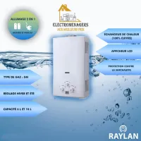 PROMO chauffe eau (chauffe bain) #raylan 6L, 10L 