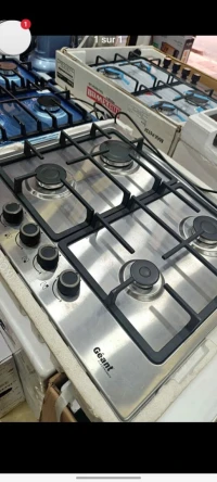 Plaque de Cuisson géant 4 FEUX inox 