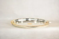 PLATEAU OVAL DORE GM -S37// V62 SL957G-L