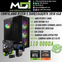 CONFIG GAMING : AMD RYZEN 5 3600/16GB/RTX 3050 6GB