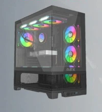 BOITIER NOX INFINITY FLOW BLACK 7 FAN 12mm ARGB 
