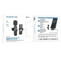 Microphone cravate sans fil Borofone BFK12 type c