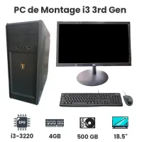 PC Fix i3-3220|4GB|500HDD|18.5″