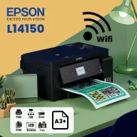 Imprimante Multifonction Couleur Epson L14150 a3 wifi+ RJ45/ Fax/ Recto Verso