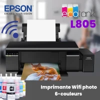 Imprimante photo EcoTank L805 Wifi 6-couleurs Epson