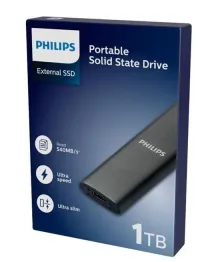 Disque SSD Externe Philips 1 To Noir