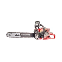 Scie à chaine, tronçonneuse à bois essence 18" 45cm 2000w 52cc GCS52-20E WORCRAFT
