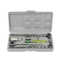 Caisse à outils 40PCS avec cliquet