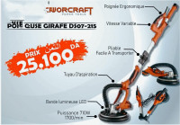 industrie-fabrication-ponceuse-girafe-710w-worcraft-ds07-215-bordj-el-kiffan-alger-algerie