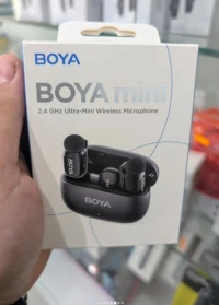 Boya microphone  sans Fil, AI Voice Change, 2 Pack Lavalier Microphone 