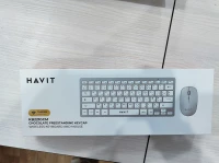 CLAVIER ET SOURIS SANS FIL HAVIT KB221 GCM