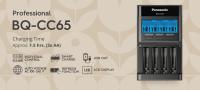 Chargeur de Piles Pro Panasonic  BQCC65 4X AA/AAA Noir thumbnail 4