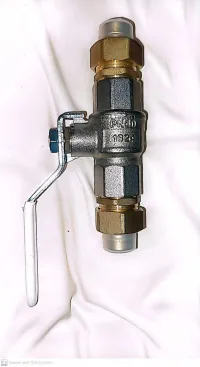 Vanne Degraissée Médicalisée pour Fluides Médicaux 